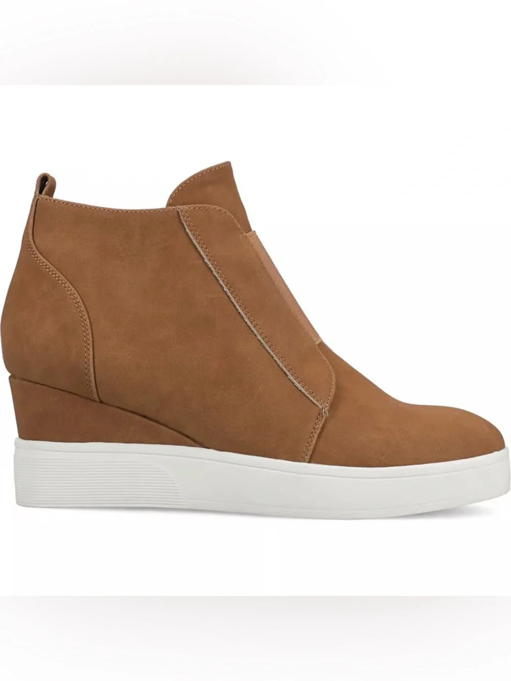 Linea Paolo Suede Wedge Heel Sneaker Bootie Felicia (7) - Picture 12 of 12